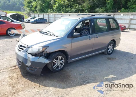 2004 Mazda Mpv Lx z USA, uszkodzony, nr VIN JM3LW28AX40500247